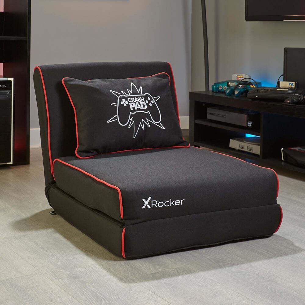 Thumbnail - X Rocker Crash Pad JR, Gaming Stuhl, Schwarz, Rot