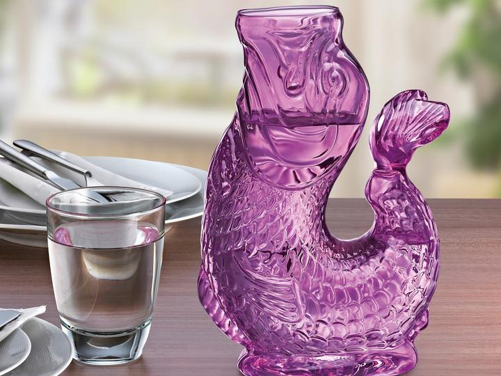Produktbild Cilio NEMO Wasserkaraffe lila 10x15,5x23cm (1 l)