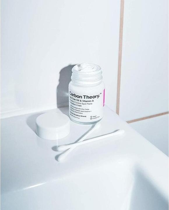Produktbild Carbon Theory Tea Tree Oil & Vitamin A Breakout Control 30ml - New (Körperlotion, 30 ml)