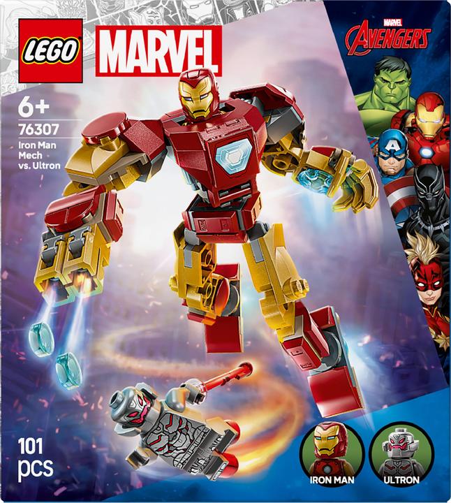 Produktbild LEGO Iron Man Mech vs. Ultron (76307, LEGO Marvel)