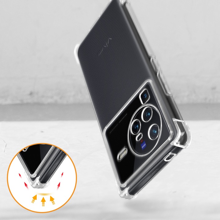 Actual product image Avizar Gel cover Series (Vivo X80 Pro)