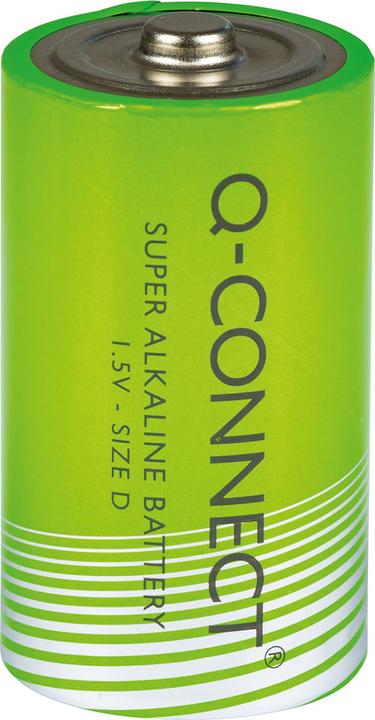 Actual product image Q-Connect Alkaline (2 pcs., D, 12500 mAh)