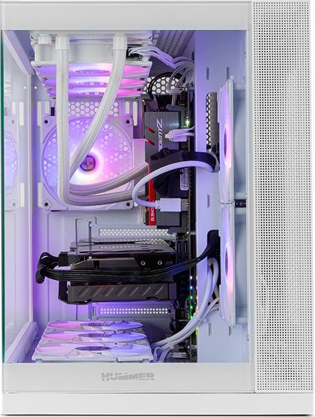 Actual product image Nox Hummer Astra Neo White (ITX, ATX, mATX)