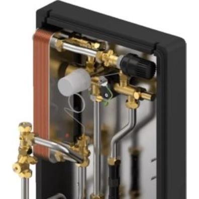 Uponor Aqua Port - Fjernvarme unit, INS, 19 L/MIN, Zubehör Heizen