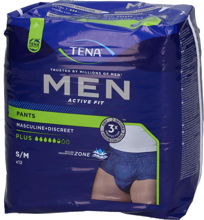 Produktbild Tena Men Actfit Pl S/m Bl, 12 St (12 x, S, M)