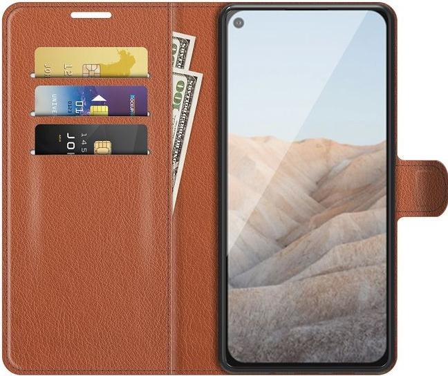 Produktbild MU Classic Litchi Leder Bookcover Series (Google Pixel 5a)