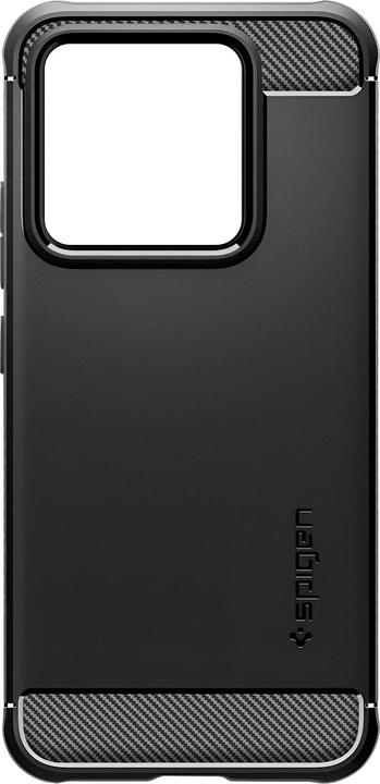 Actual product image Spigen Rugged Armor Xiaomi 14 czarny/matte black ACS07422 (Xiaomi 14)