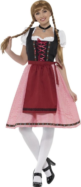 Actual product image Smiffys Womens/Ladies Bavarian Tavern Maid Costume Set (S)