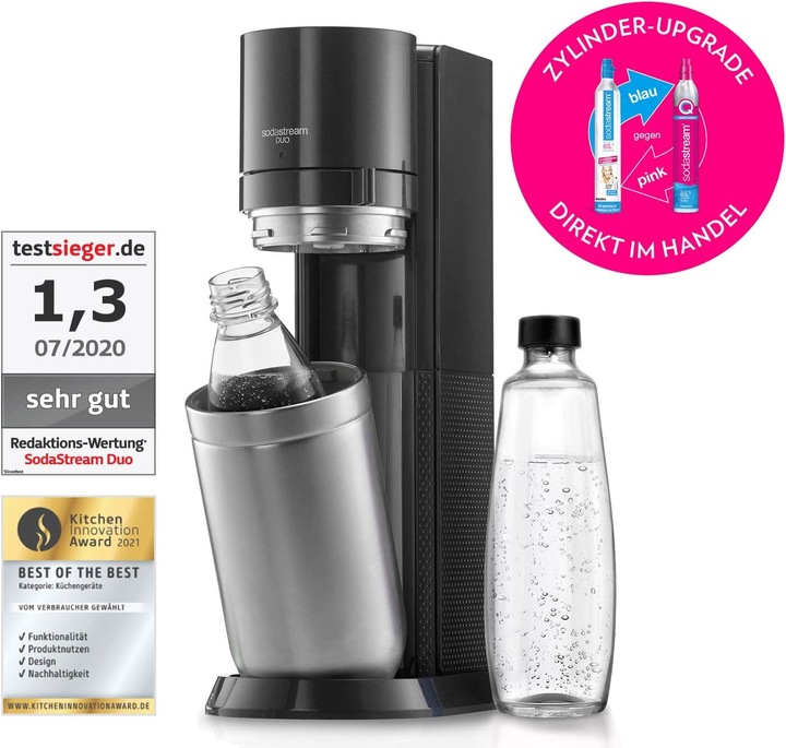 Produktbild SodaStream Duo Titan Umsteigerset