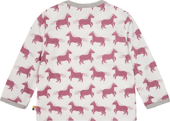 Immagine prodotto loud + proud Camicia Stampa Cavallo Uva (98, 104)