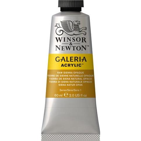 Winsor & Newton, Künstlerfarbe + Bastelfarbe, Galeria Acrylic 60Ml Raw Sienna Opaque 553 (Sienna Opaque, 60 ml)
