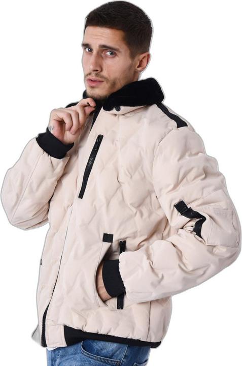 Actual product image Project X Paris Furry aviator collarPuffer Jacket (M)