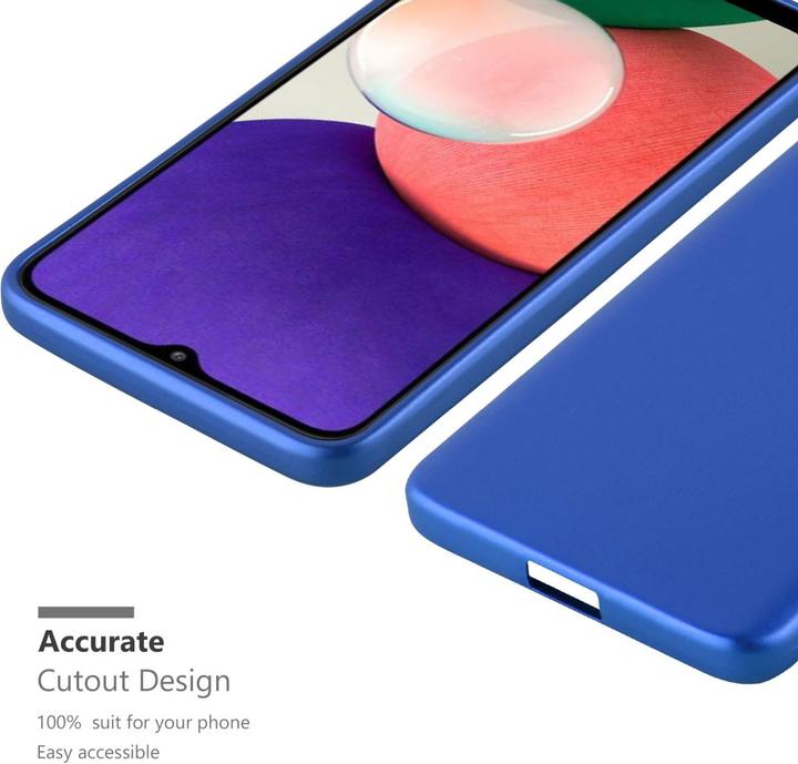 Actual product image Cadorabo Bumper TPU Matt Metallic (Samsung Galaxy A22 5G)