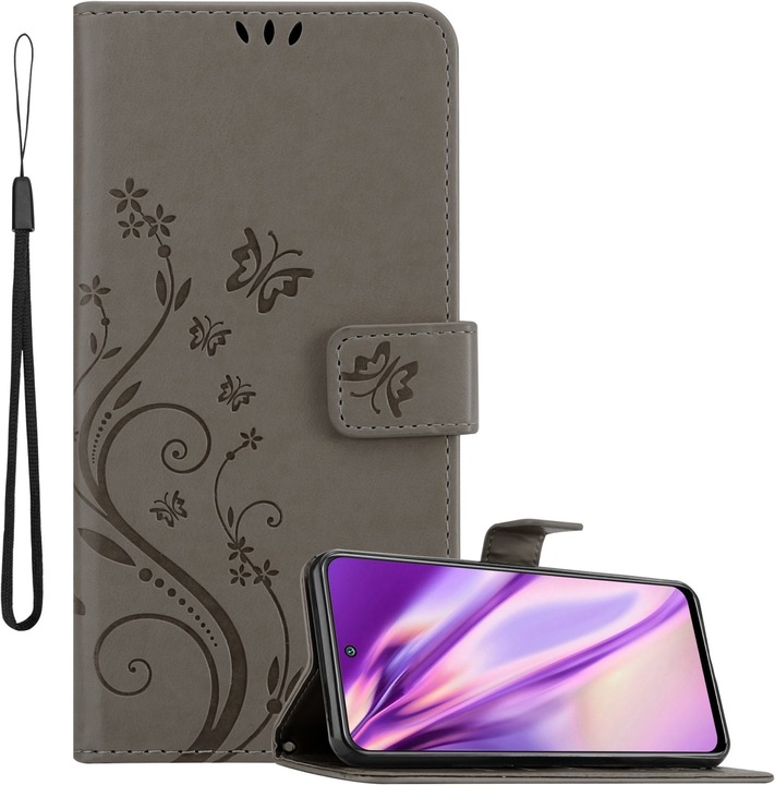 Actual product image Cadorabo Case Flower Book (Xiaomi Poco M3 Pro 5G, Xiaomi Redmi Note 10 5G)