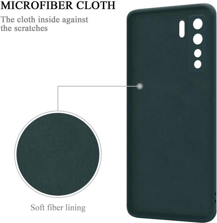 Actual product image Cadorabo Bumper TPU Liquid Ring Silicone Case (Huawei Nova 6 SE, Huawei P40 Lite, Huawei Nova 7i)