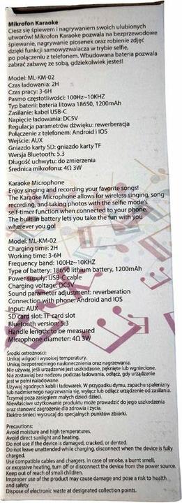 Immagine prodotto Nemo Equipment Karaoke microphone MajesticLine pink