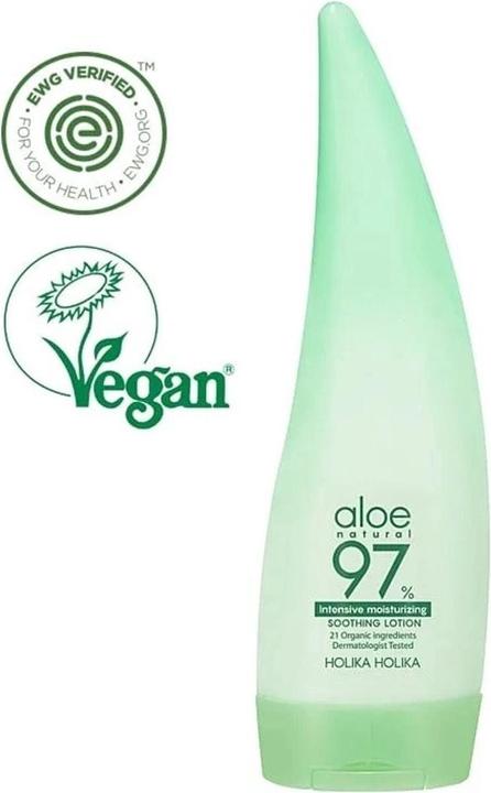 Holika Holika Aloe 97% Natural Soothing Lotion Moisturizing Gel 240Ml (Körpergel, 240 ml)