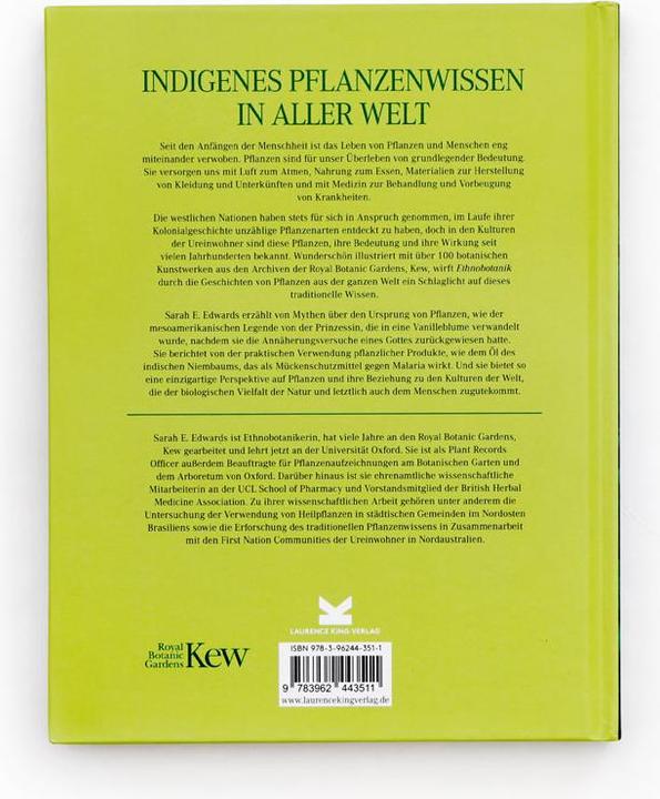 Actual product image Ethnobotanik (German, Bettina Eschenhagen, Sarah Dr Edwards, 2024)