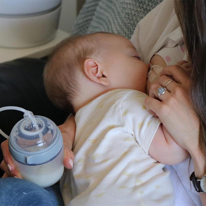 Actual product image Haakaa Breast feeding tube