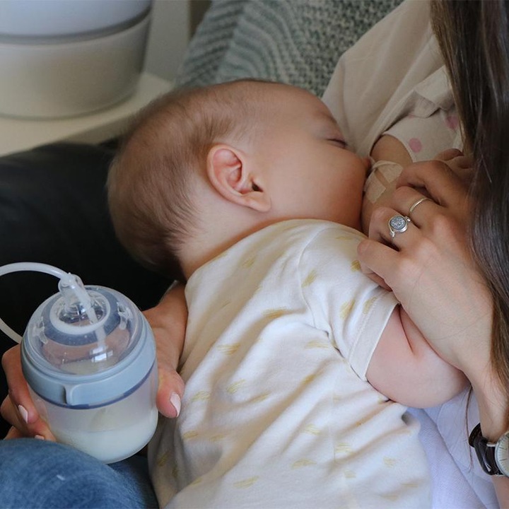Actual product image Haakaa Breast feeding tube