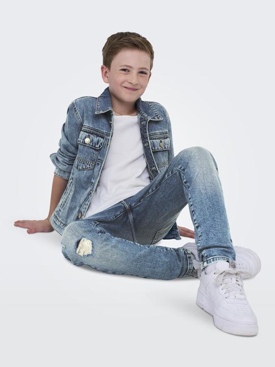 Immagine prodotto Only & Sons Junior OSJYOKE Mid Rise Verjüngt Jeans Slim Fit Jeans (176)