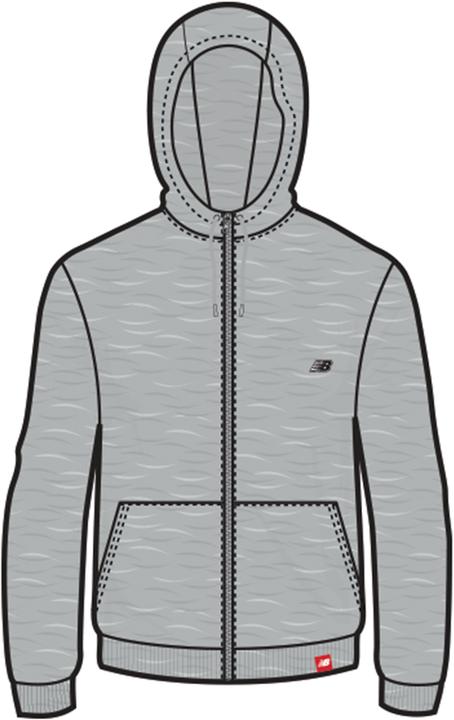 Produktbild New Balance W NB Small Logo Zip Hoodie (M)