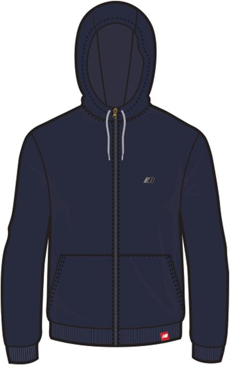 Actual product image New Balance W NB Small Logo Zip Hoodie (L)
