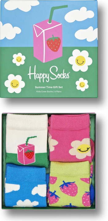 Image du produit Happy Socks Summertime Gift Set (paquet de 4, 24 - 26)