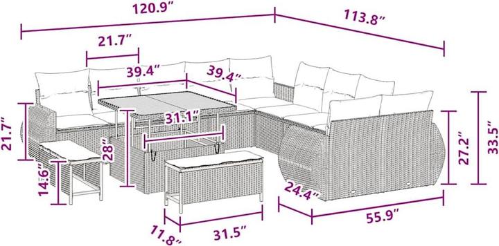 Produktbild vidaXL Camilla