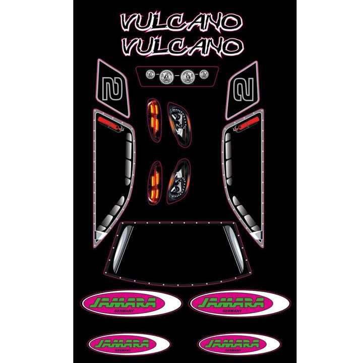 Produktbild Jamara Dekorbogen Vulcano
