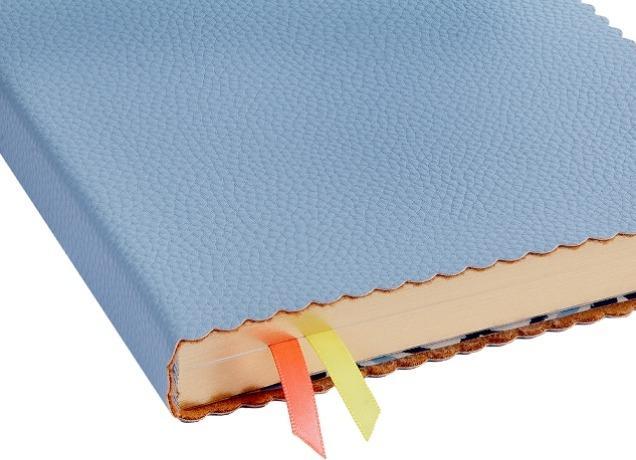 Actual product image Artebene Notizbuch A5 blau punktkariert (21 x 15 cm, Dotted, Soft cover)