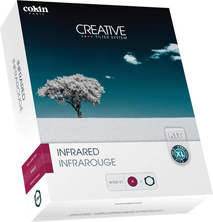 Cokin W1H0-27 Kit infrarouge (X) (Filtre de transmission infrarouge, Adaptateurs de filtre, 130 mm)
