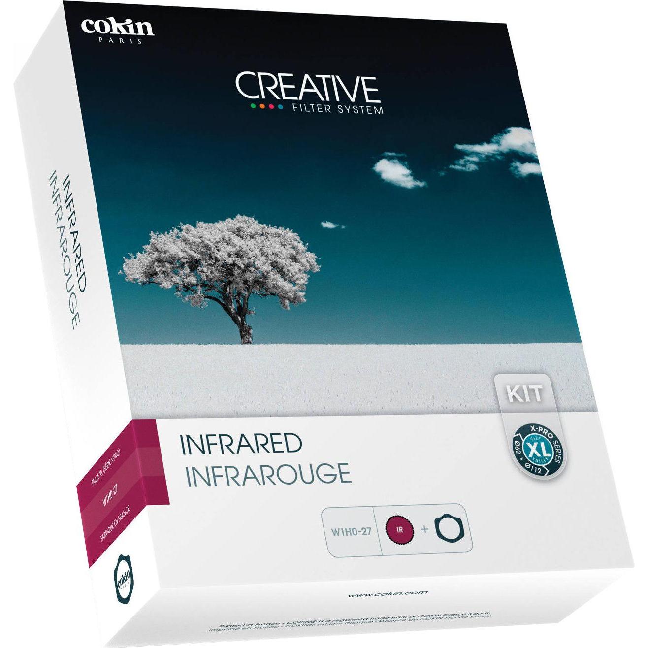 Cokin W1H0-27 Infrarot Kit (X) (Infrarot durchlass Filter, Filteradapter, 130 mm), Objektivfilter