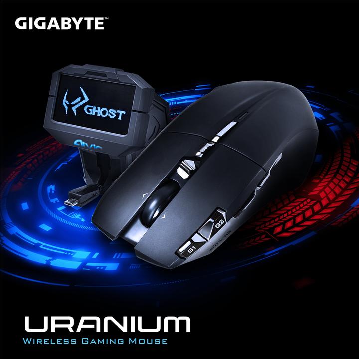 Produktbild Gigabyte Aivia Uranium Wireless Gaming Maus (Kabellos)
