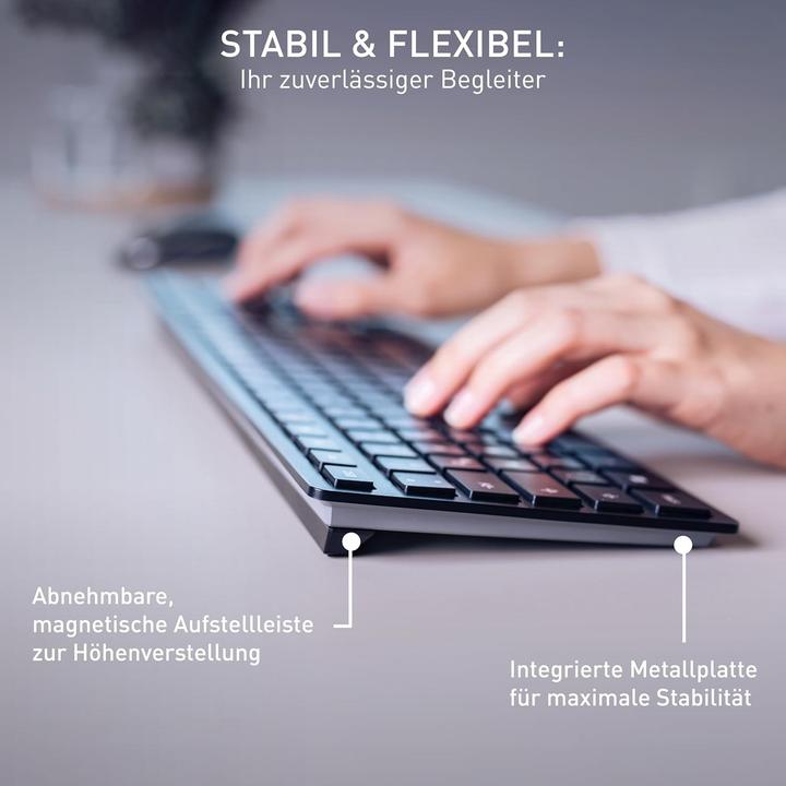 Actual product image CHERRY KW 9100 SLIM (English-international, Wireless)