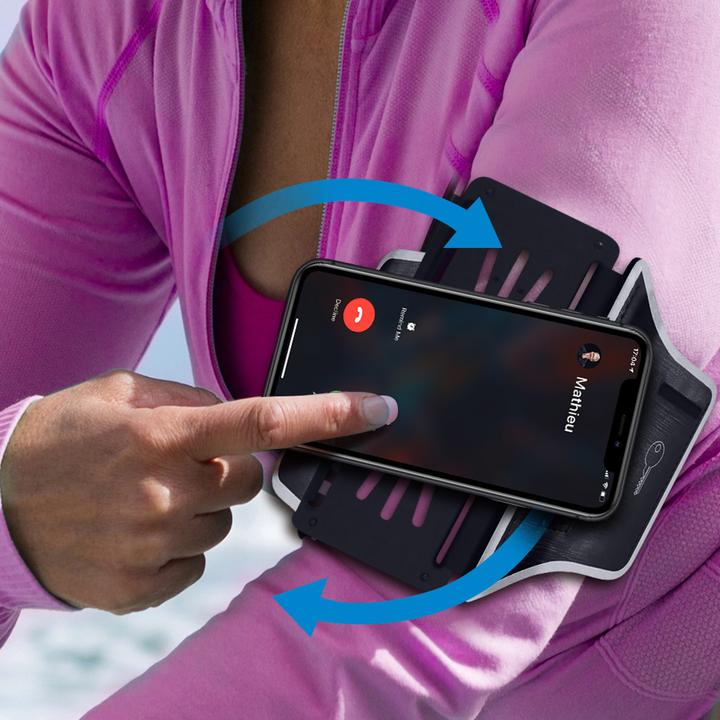 Immagine prodotto Mobilis BRAZALETE UNIV U.FIX RUN KIT. Custodia protettiva per cellulare Custodia da polso nera