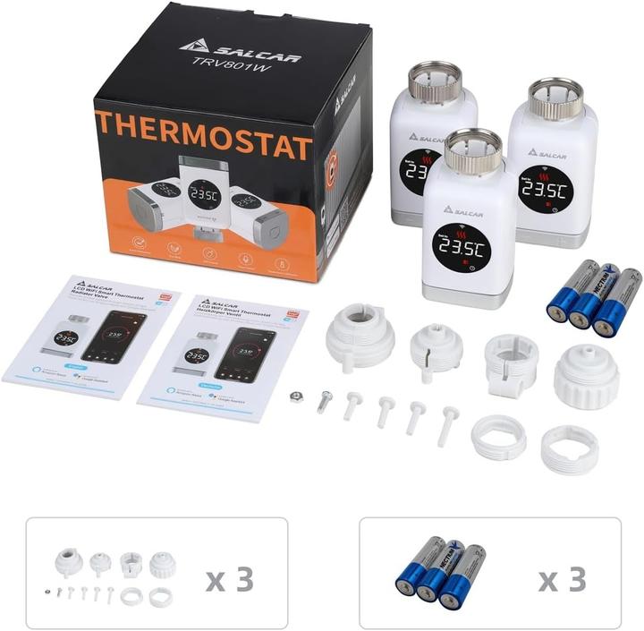 Immagine prodotto Salcar Smart Home Heizkörperthermostat Set