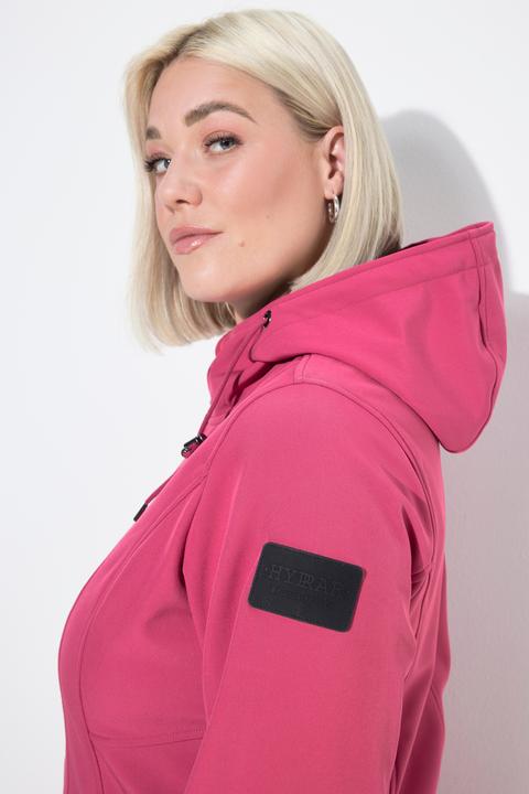 Produktbild Ulla Popken HYPRAR Softshelljacke, wasserabweisend, 2-Wege-Zipper (58)