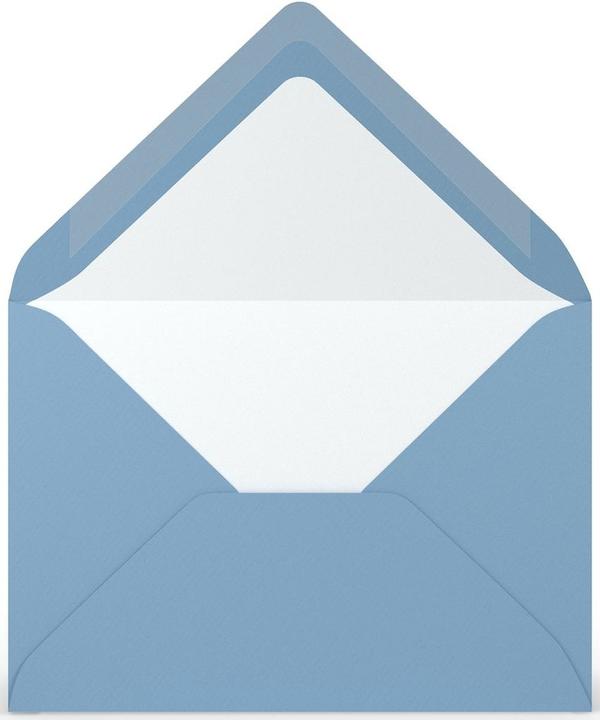 Produktbild Rössler Briefhülle C6 SF d'blau gerip (C6, 5x)