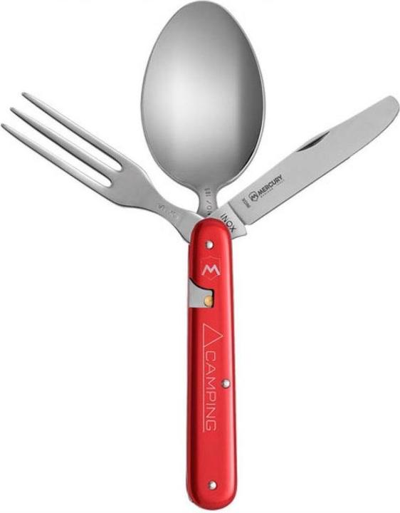 Produktbild Multifunktionsbesteck Camping 3-teilig