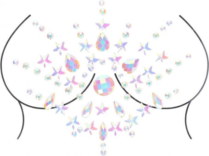 Productafbeelding Ouch! Lichaamssieraden Stickers - Borst - Glow in the Dark