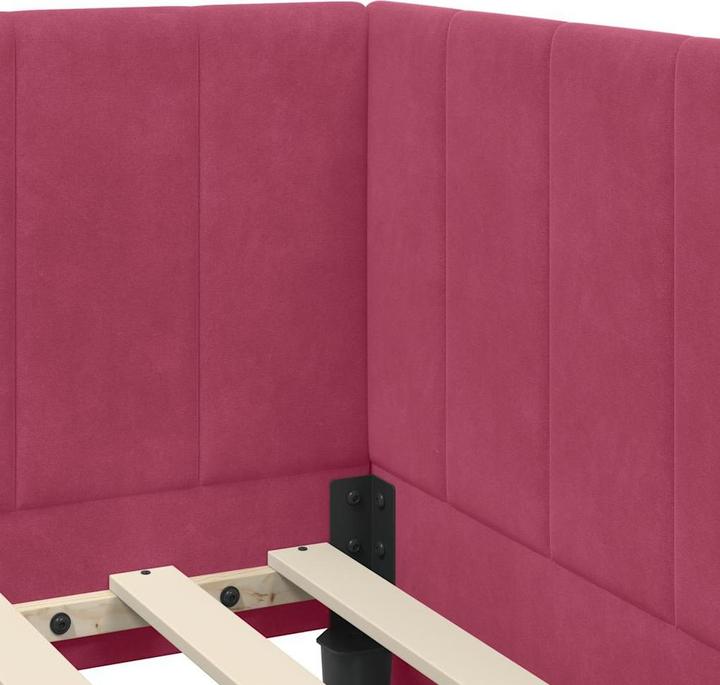 Image du produit vidaXL Eckbettgestell (90 x 200 cm)