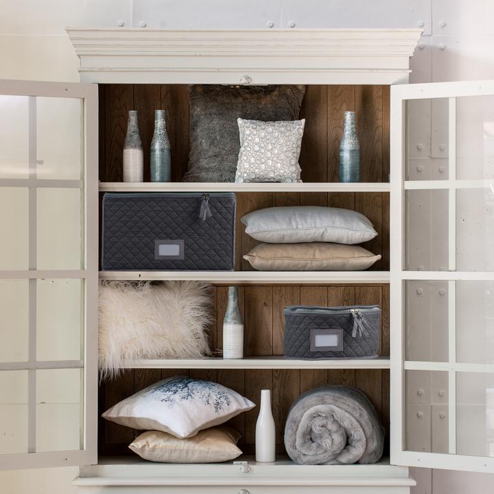 Produktbild Relaxdays 6-tlg. Geschirraufbewahrungsbox-Set (41 cm, 33.83 l, 6x)