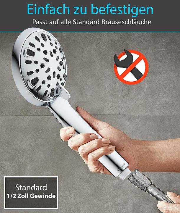 Produktbild Blumbach Duschkopf (8 Strahlarten, 8 l/min)