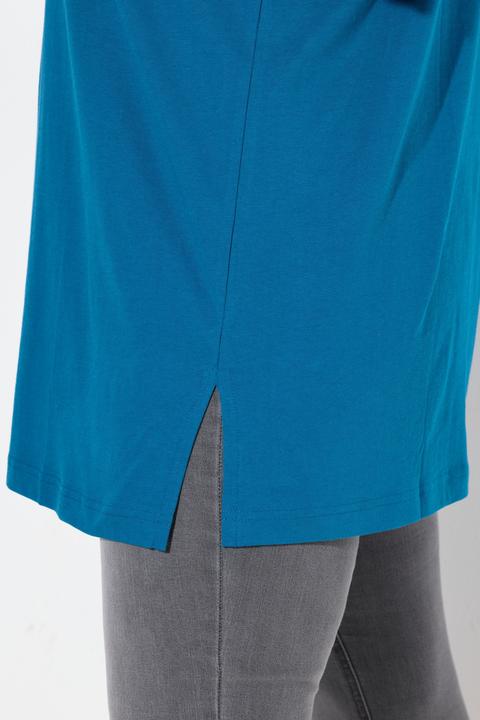 Actual product image Ulla Popken Basic V-Neck Relaxed Fit Short Sleeve Tee (60)