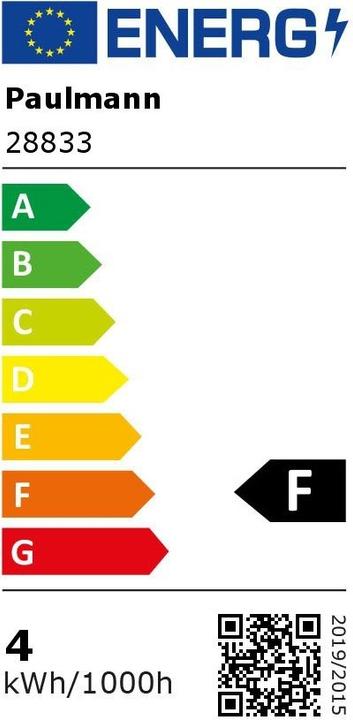 Energie-Label Paulmann Stiftsockel (GY6.35, 400 lm, 1 x)