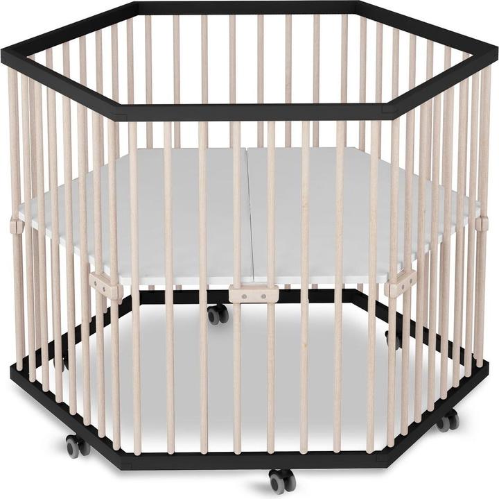 Actual product image Sämann Playpen 6 corners (Beech)