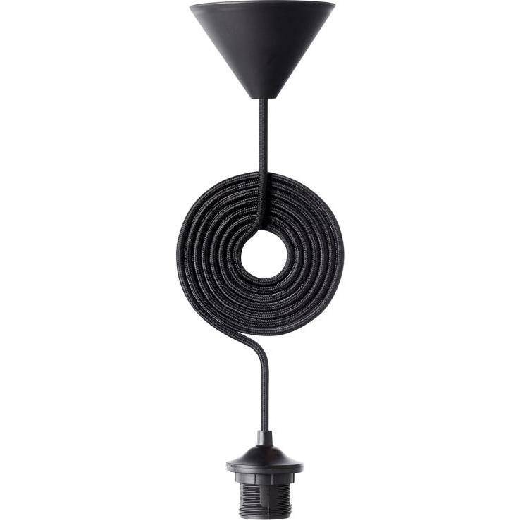 Nielsen Light, Pendelleuchte, Fatningssaet Sort Til Pendel E27 2,0 Meter