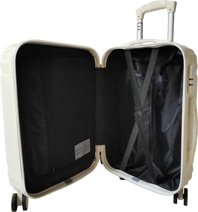 Produktbild NTK-Collection Hartschalenkoffer 4er-Set Mabell Weiss (115 l, M (50 - 90l), L (90 - 115l), XL (ab 115l))