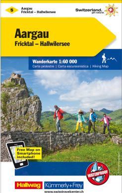 Produktbild Wanderkarte Aargau